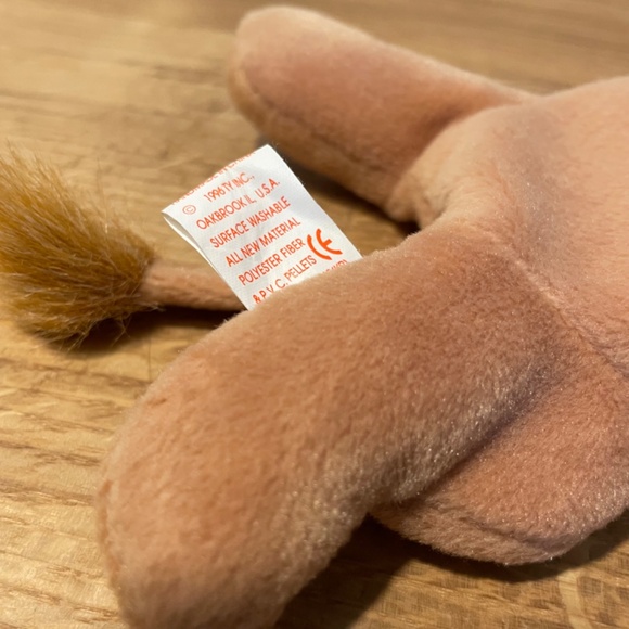 Ty Beanie Babies Roary Lion Tan 1996 – New Tag Protector VINTAGE - Picture 4 of 10